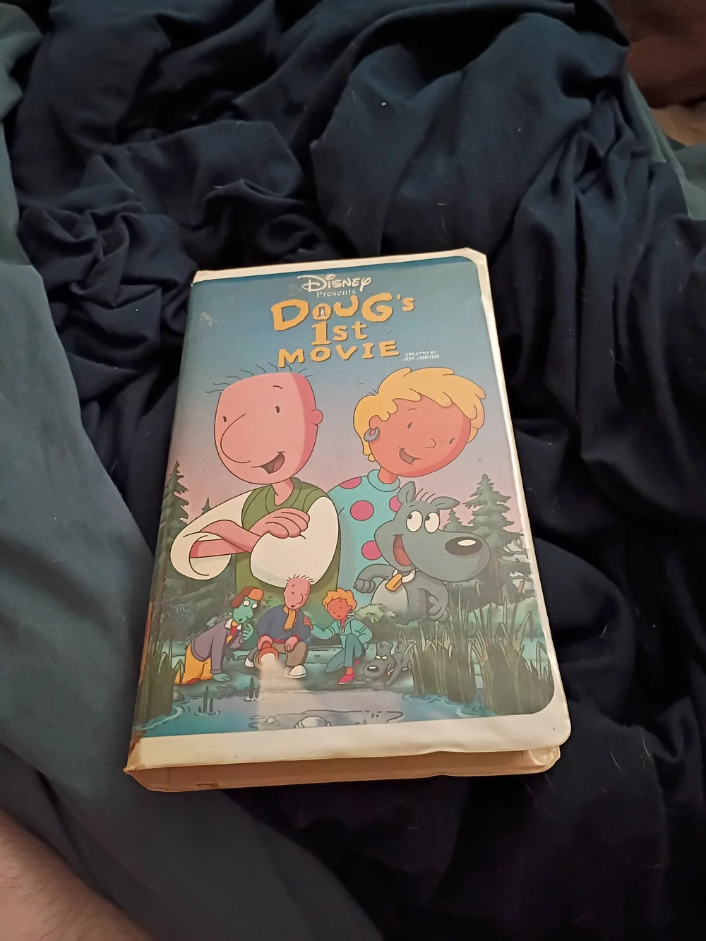 Disney Doug's 1st Movie Kids VHS - Blue Cover